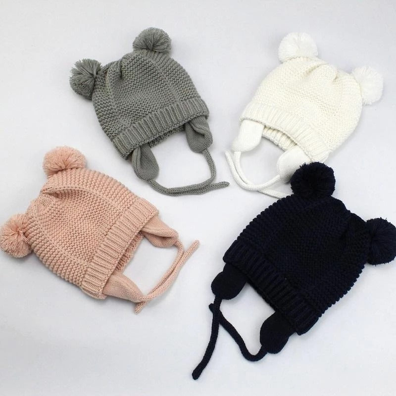 Jojo Double Knitted Beanie - NecessiteeBaby