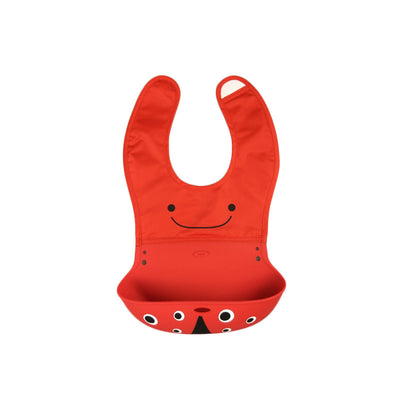 Cartoon silicone baby bib - NecessiteeBaby