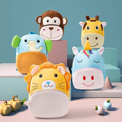 Children's Plush Animal Backpack - NecessiteeBaby