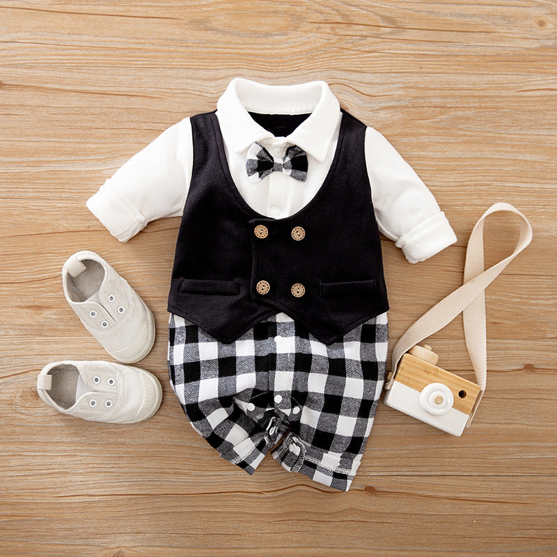 Long-Sleeved Baby Suit - NecessiteeBaby