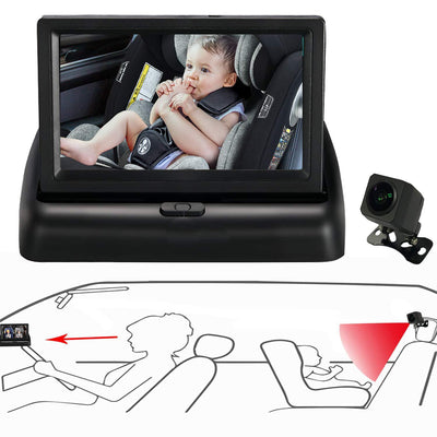 Car Video monitor camera display - NecessiteeBaby