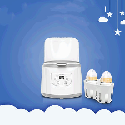Double Bottle Warmer Milk Warmer Baby Bottle Warmer Multifunctional Warm Milk Sterilizer - NecessiteeBaby