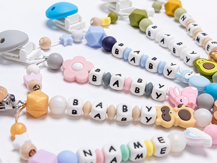 Baby Pacifier Chain Molar Teether - NecessiteeBaby