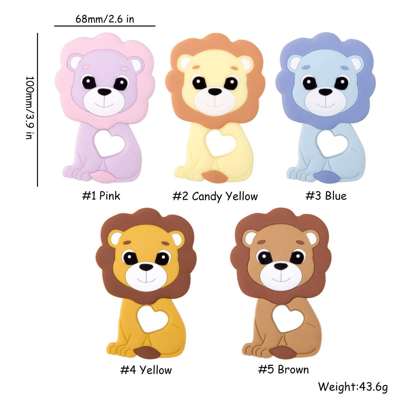 Baby Pacifier Chain Molar Teether - NecessiteeBaby