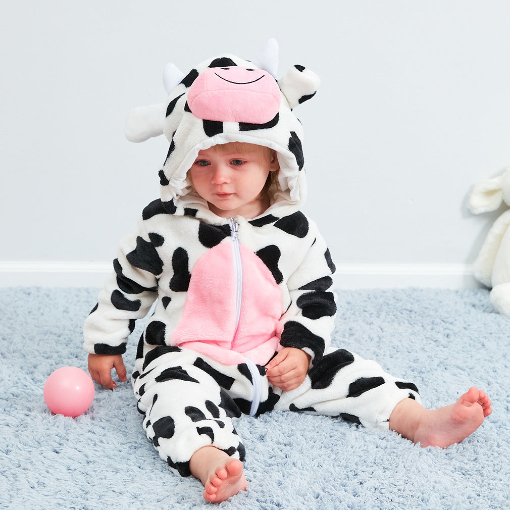 Cow costume Jumpsuit - NecessiteeBaby