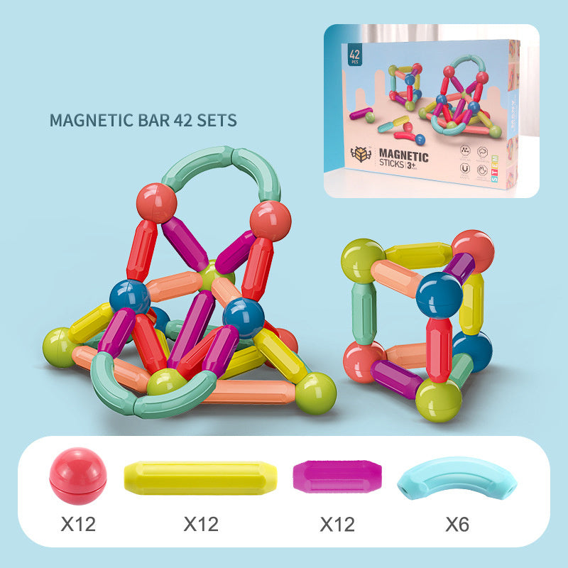 Baby Magnetic Stick Blocks - NecessiteeBaby