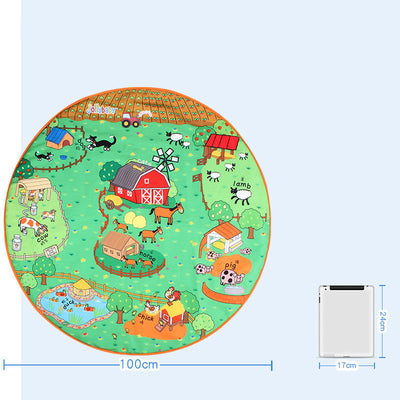 Baby Educational Jungle Play Mat - NecessiteeBaby