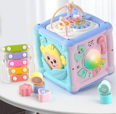 Musical Square Drum Box - NecessiteeBaby