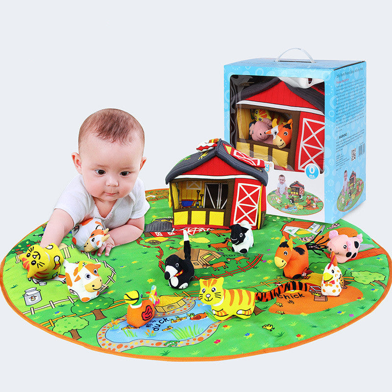 Baby Educational Jungle Play Mat - NecessiteeBaby