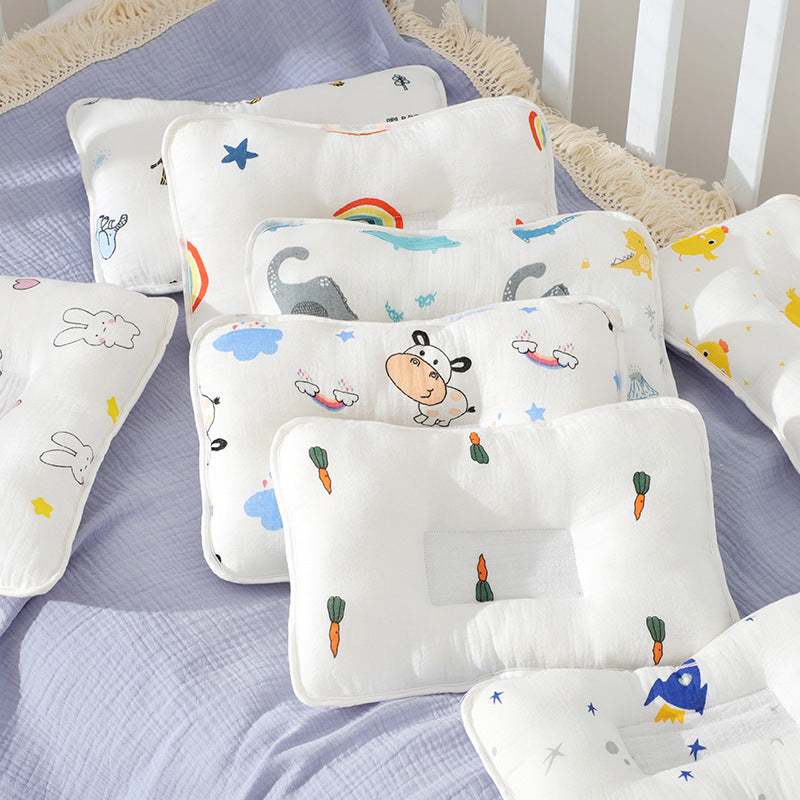 Cartoon Supplies Anti-deviation Head Memory Foam Baby Pillow - NecessiteeBaby